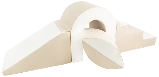 Soft Play Step & Slide Bridge & Balance Set