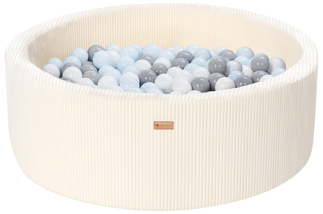 Ball pit + 200 balls, corduroy fabric