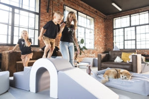 Soft Play Step & Slide Bridge & Balance Set