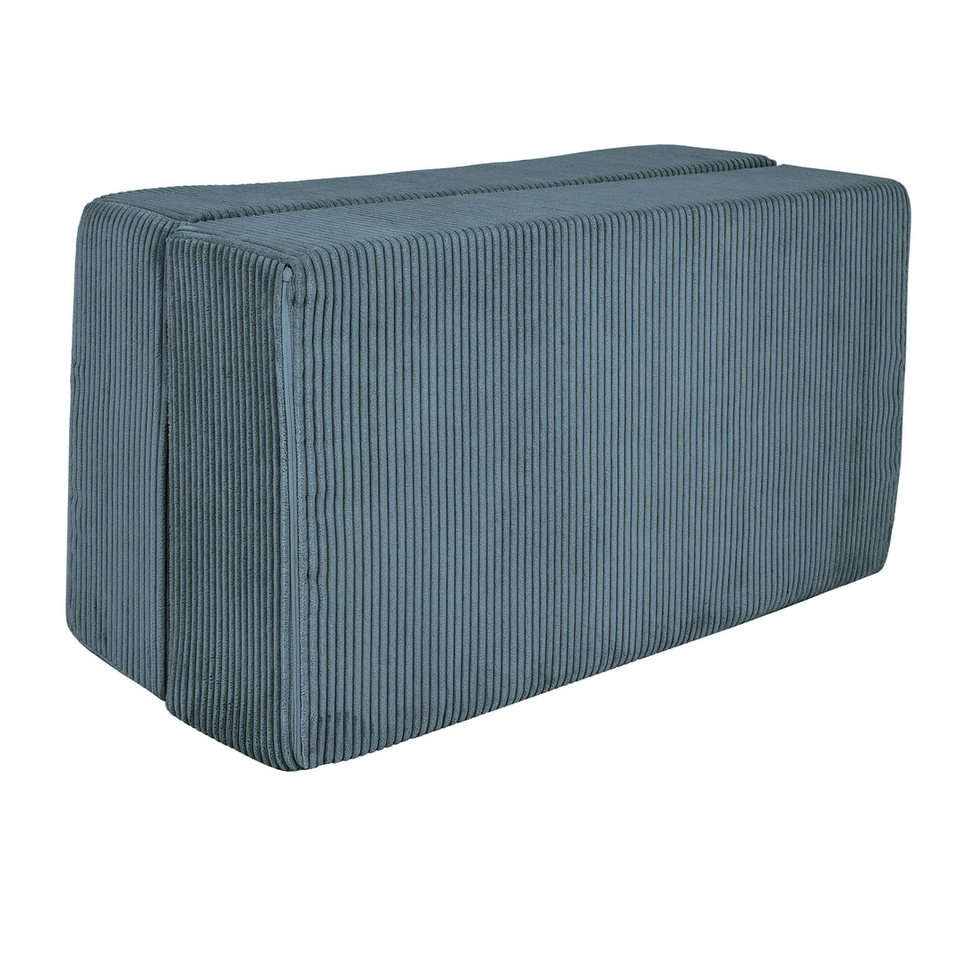 Esthetische Cube Kinder Speel Sofa Turquoise