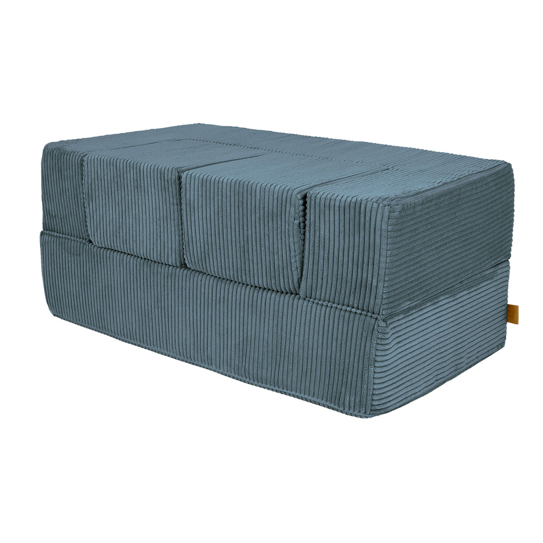 Esthetische Cube Kinder Speel Sofa Turquoise