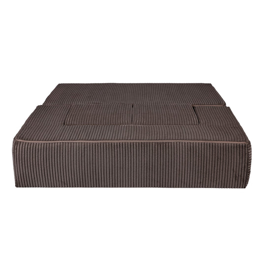 Esthetische Cube Kinder Speel Sofa Bruin