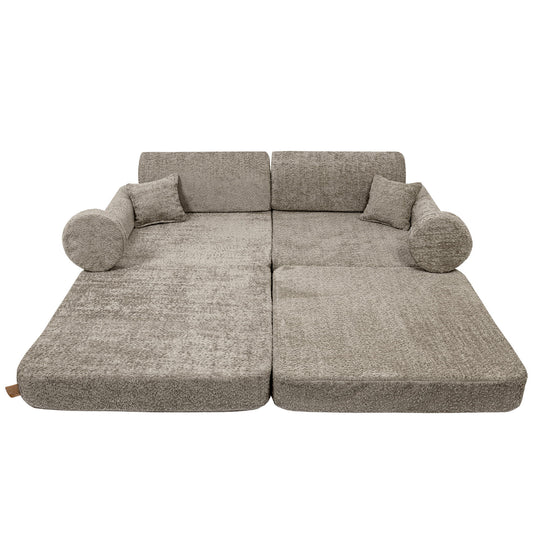 Play Sofa Boucle Premium Brown Beige