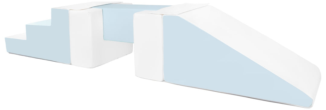 Soft play set 5 blocks Footbridge with Slide