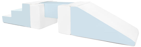 Soft play set 5 blocks Footbridge with Slide