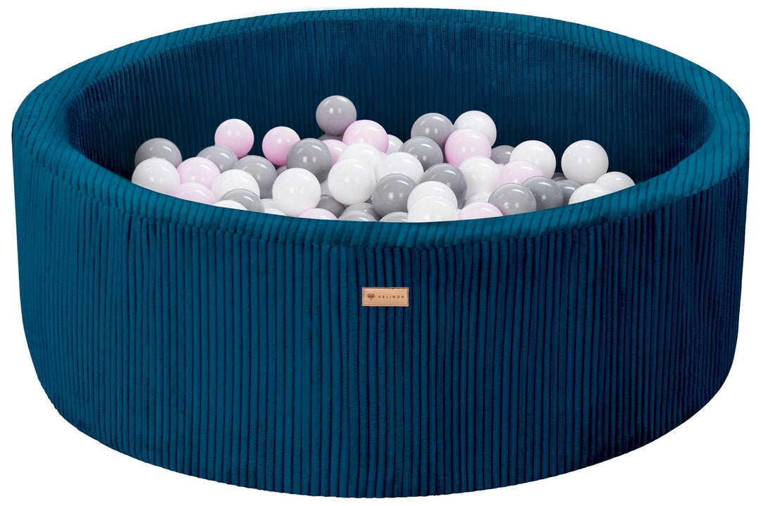 Ball pit + 200 balls, corduroy fabric