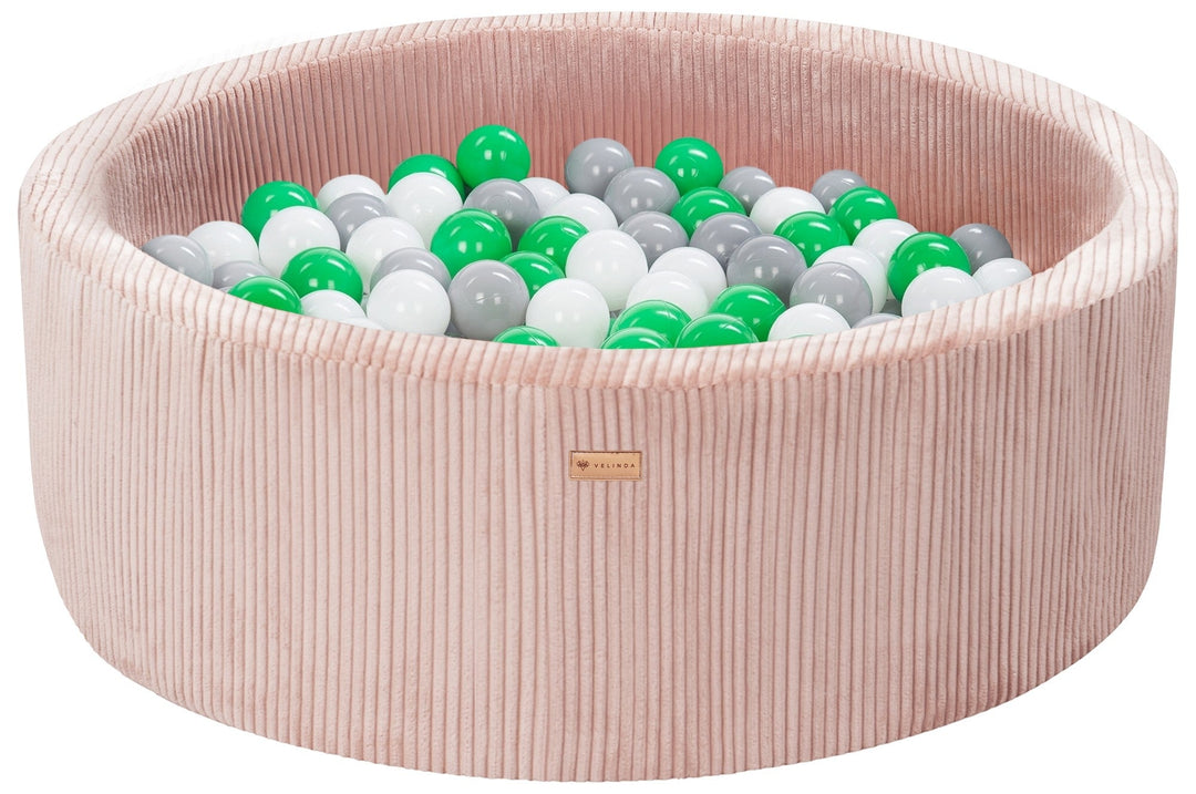 Ball pit + 300 balls, corduroy fabric