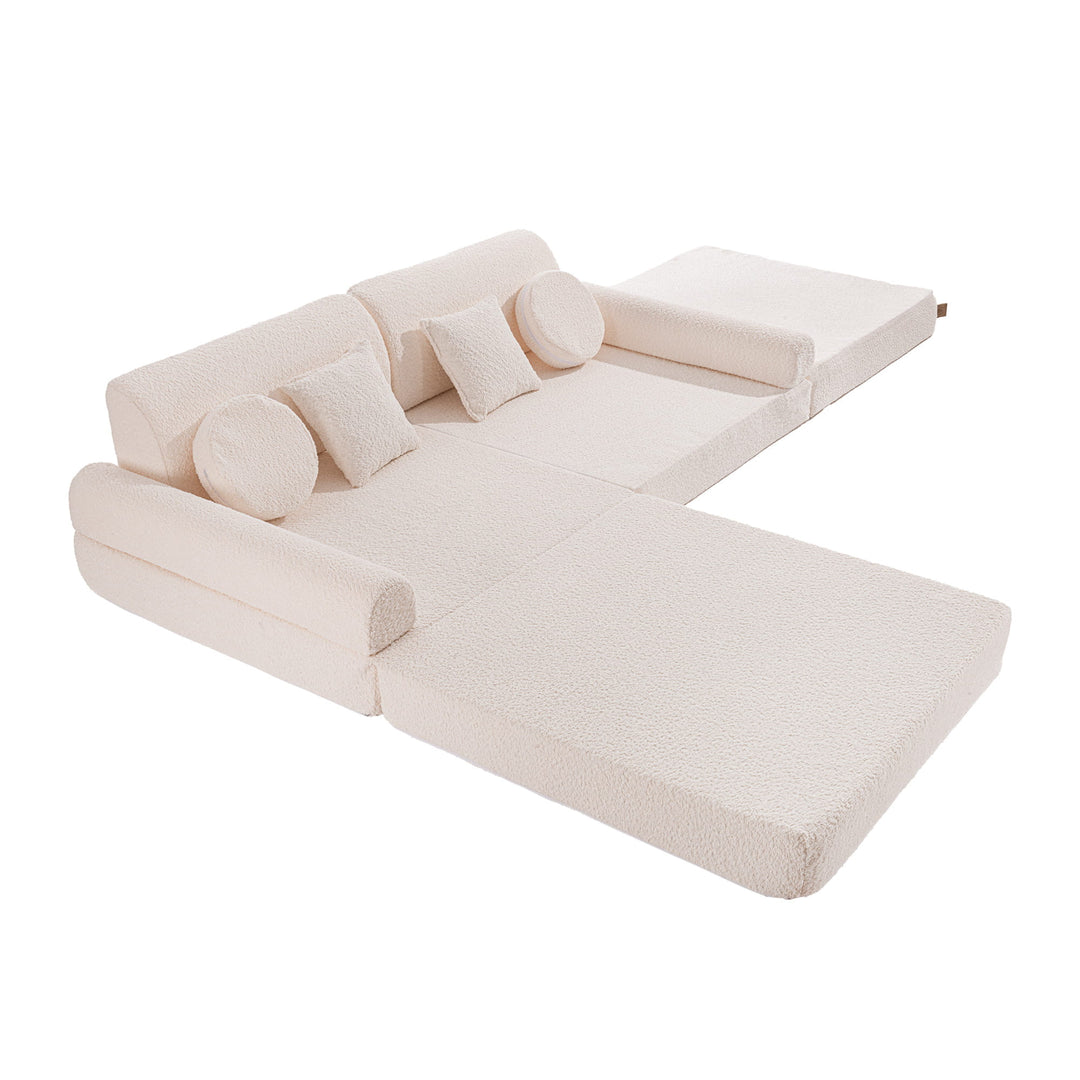 Play Sofa Boucle Premium White