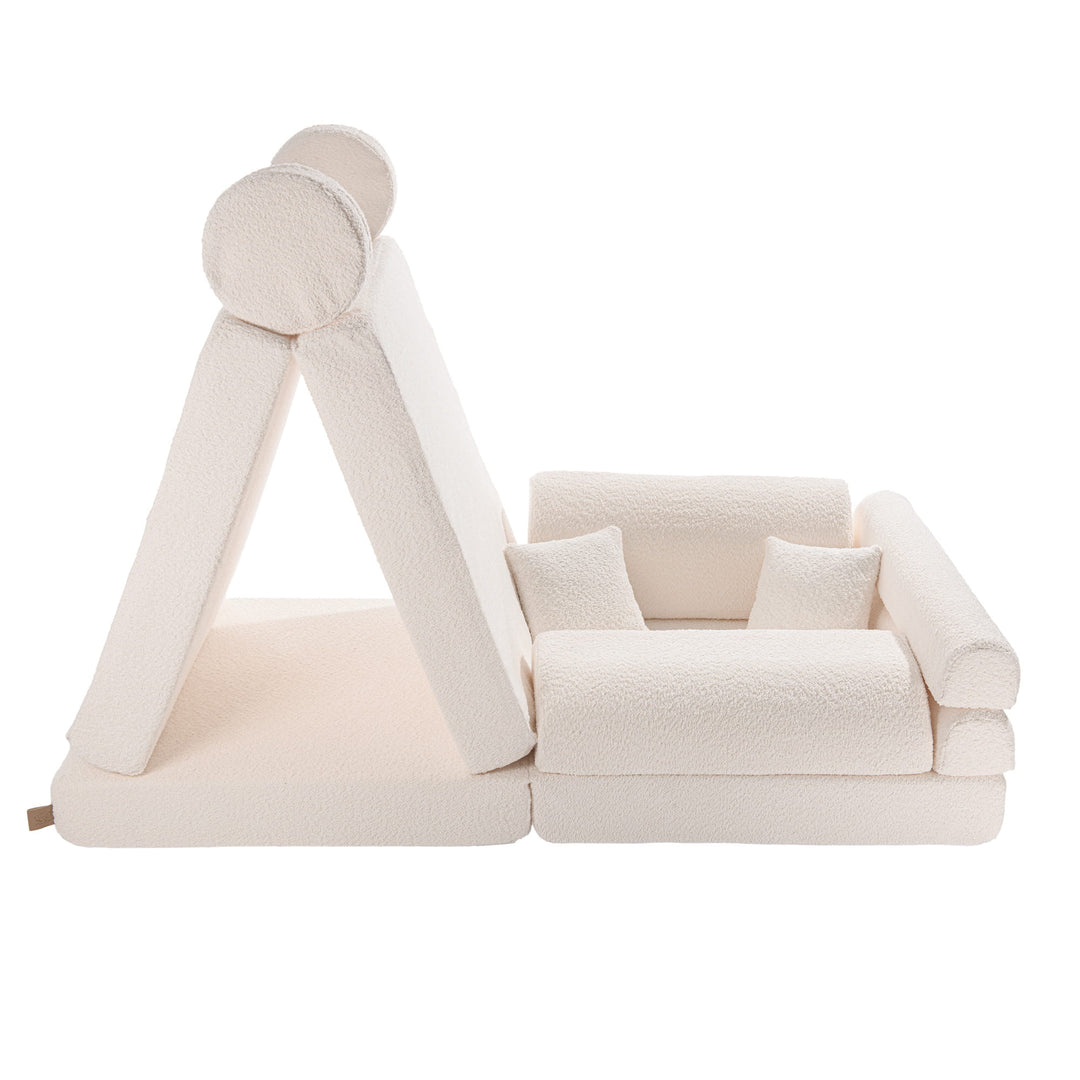 Play Sofa Boucle Premium White