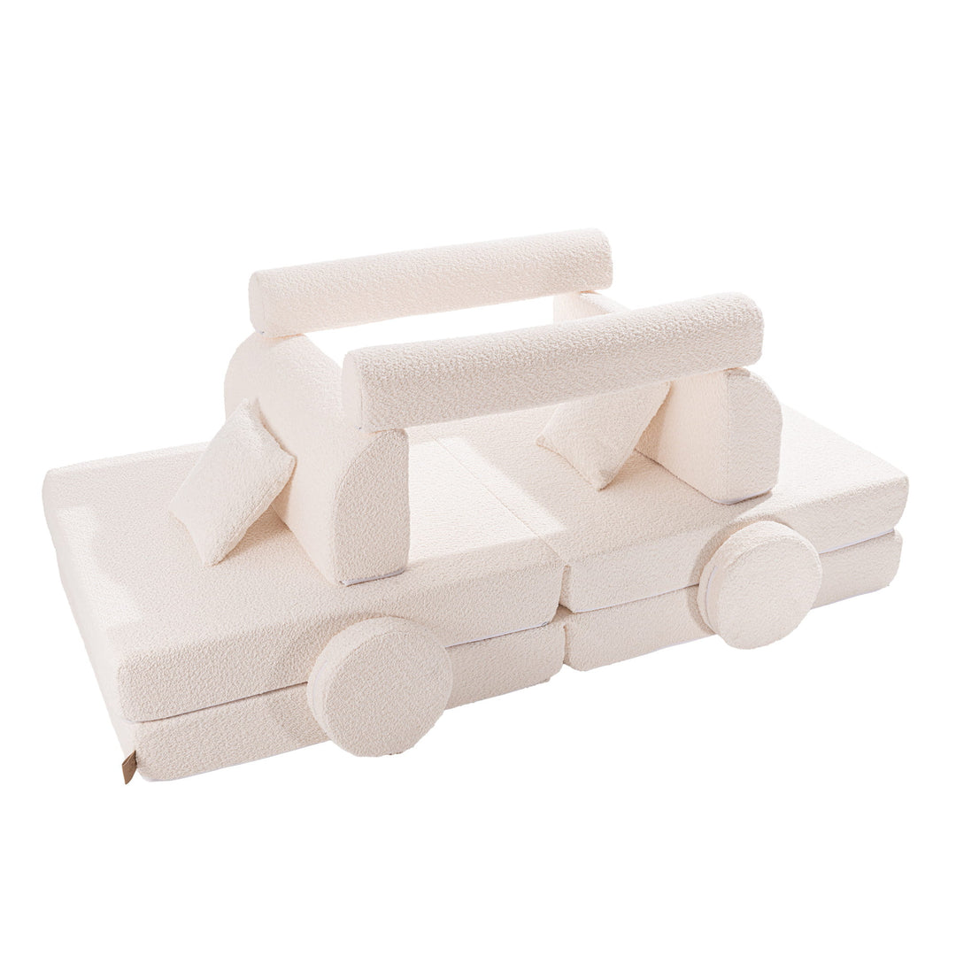 Play Sofa Boucle Premium White