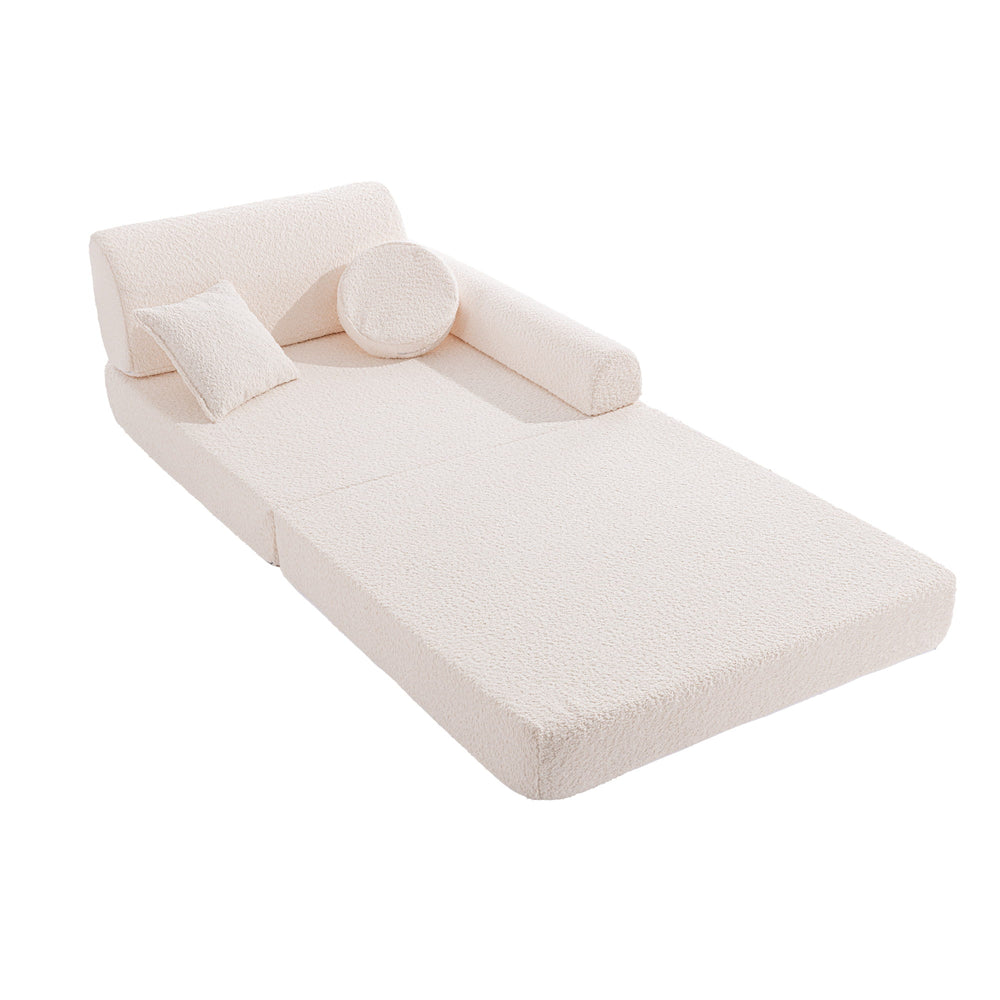 Play Sofa Boucle Premium White