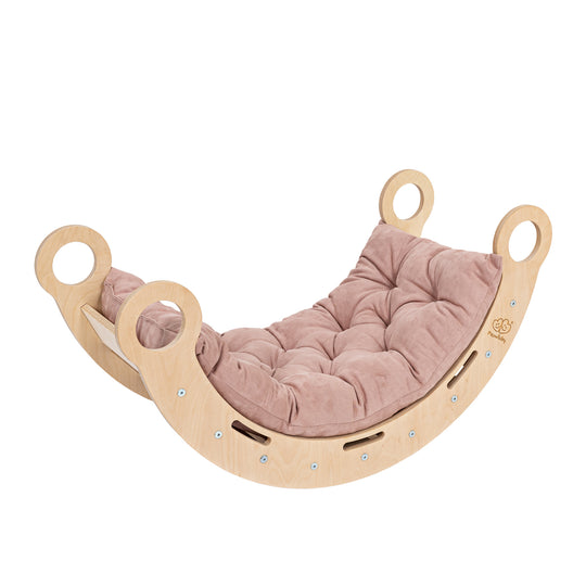 Grote Dream Rocker Classic Houten & Glijbaan & Ladder