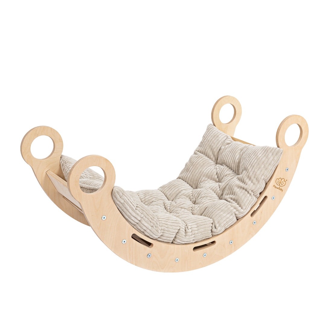 Grote Dream Rocker Classic Houten & Glijbaan & Ladder