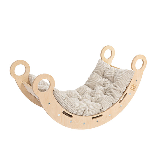 Grote Dream Rocker Classic Houten & Glijbaan & Ladder