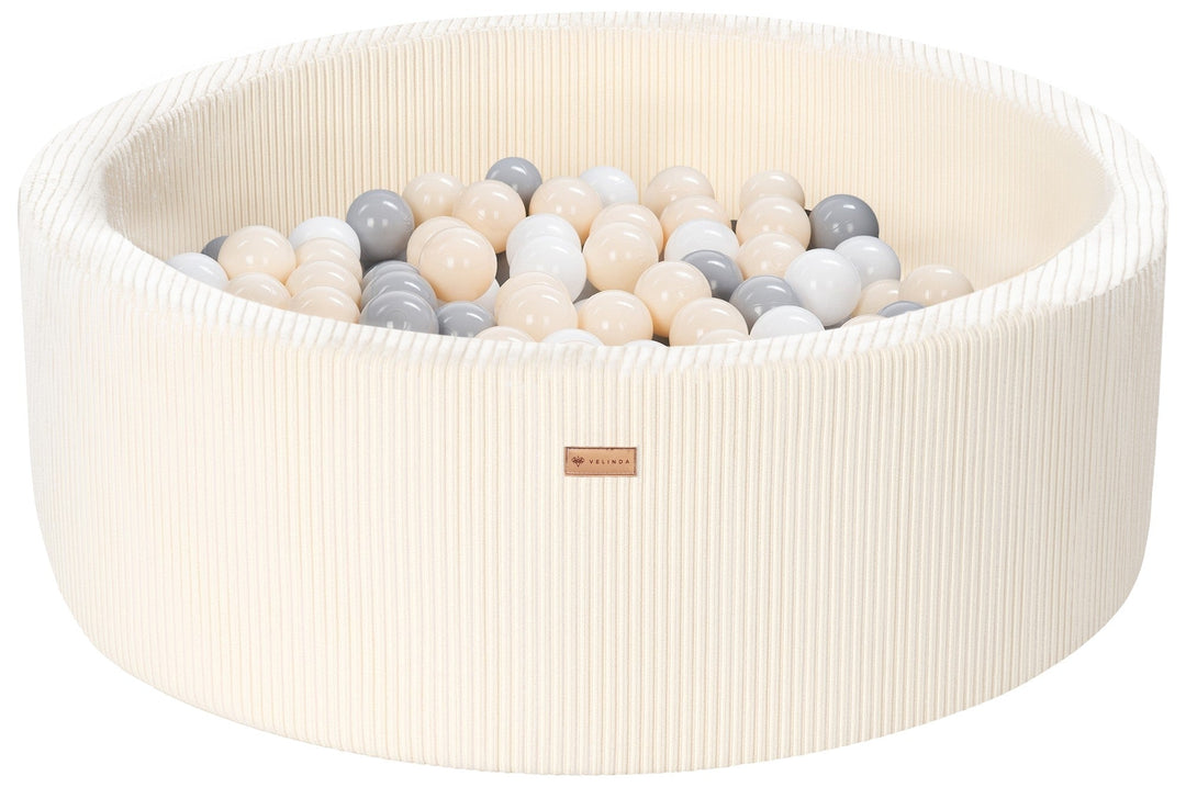 Ball pit + 200 balls, corduroy fabric