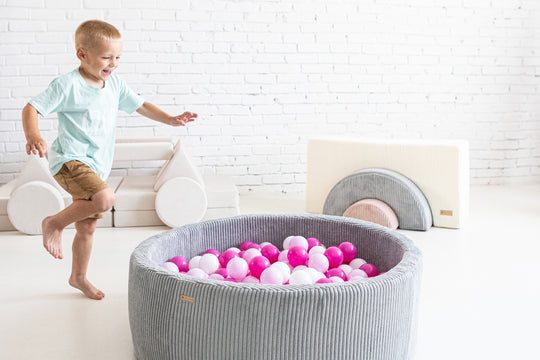 Aesthetic Ecru Ball Pit Gray