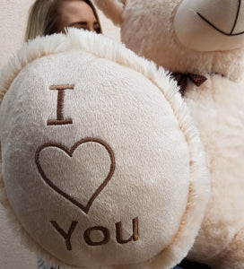 Ours en peluche géant