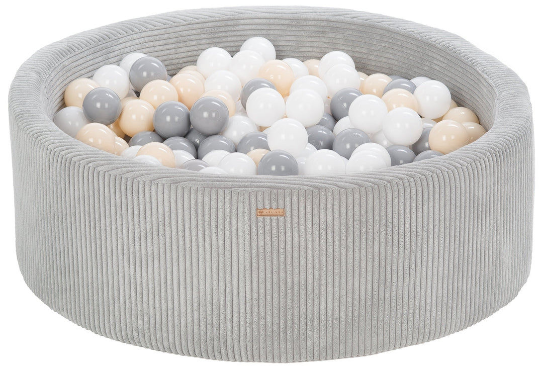 Ball pit + 300 balls, corduroy fabric