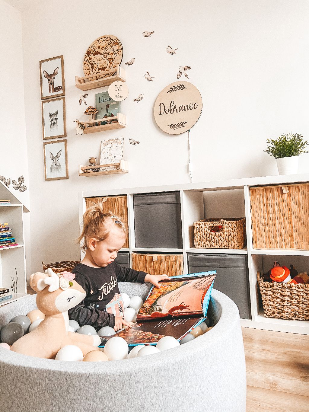 Cotton Light Gray Ball Pit