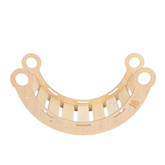 Grote Dream Rocker Classic Houten & Glijbaan & Ladder