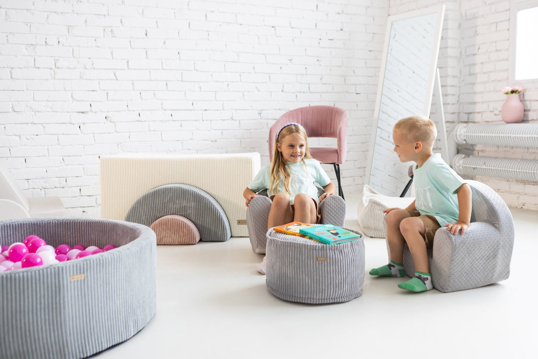 Aesthetic Ecru Ball Pit Gray