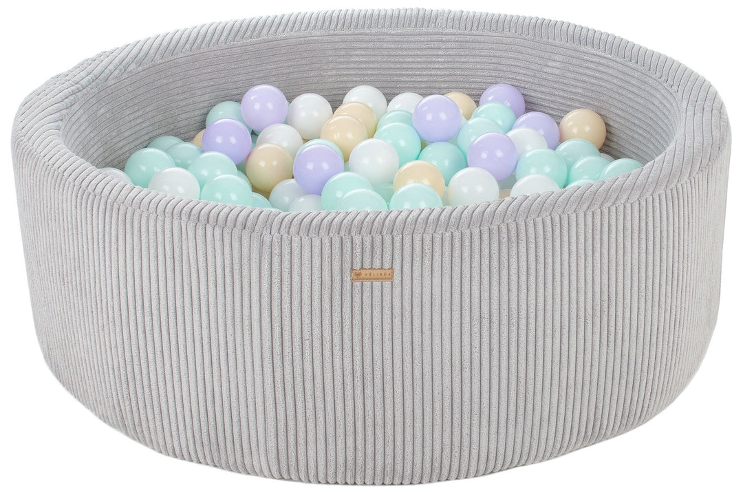 Ball pit + 300 balls, corduroy fabric