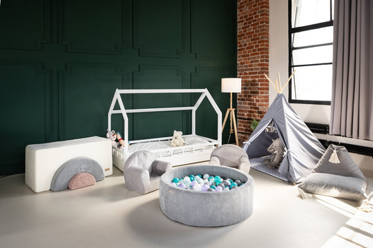 Aesthetic Ecru Ball Pit Gray