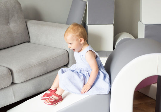 Soft Play Step & Slide Bridge & Balance Set