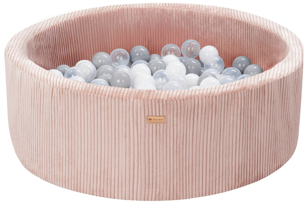 Ball pit + 200 balls, corduroy fabric