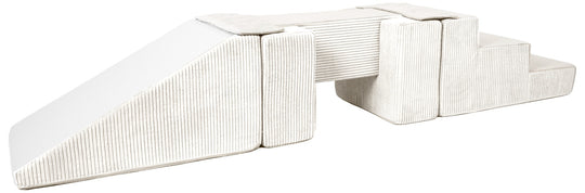 Soft play set 5 blocks Footbridge with Slide