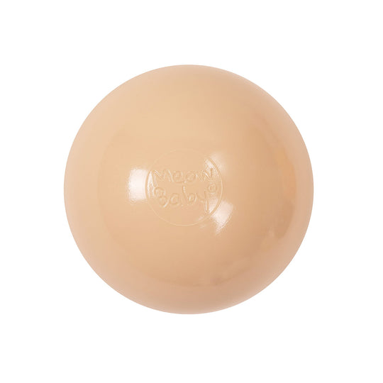 Soft Plastic Balls 7cm for the Ball Pit 50 pcs, Beige