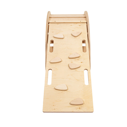 Grote Dream Rocker Classic Houten & Glijbaan & Ladder