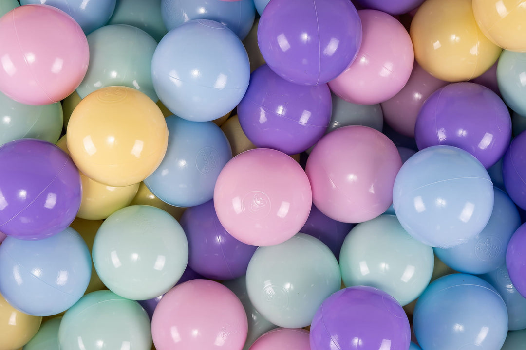 Boucle Turtle Ball Pit for Children - Raspberry Glaze Pink