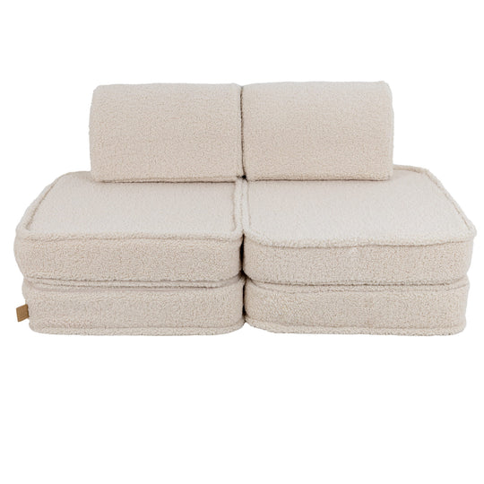 Pocket Sofa Basic Boucle White