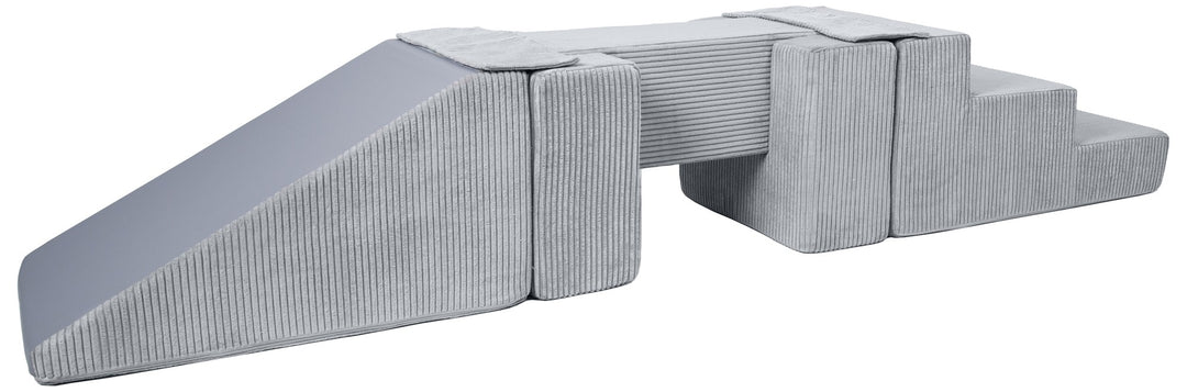 Soft play set 5 blocks Footbridge with Slide