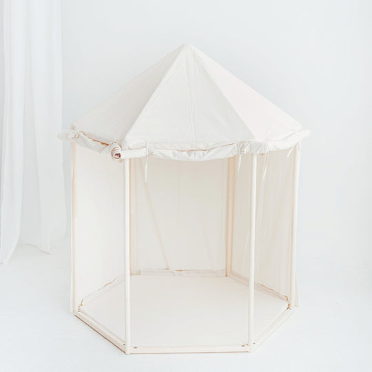 Indoor Playhouse Tent in Pavilion Shape with Floormat
