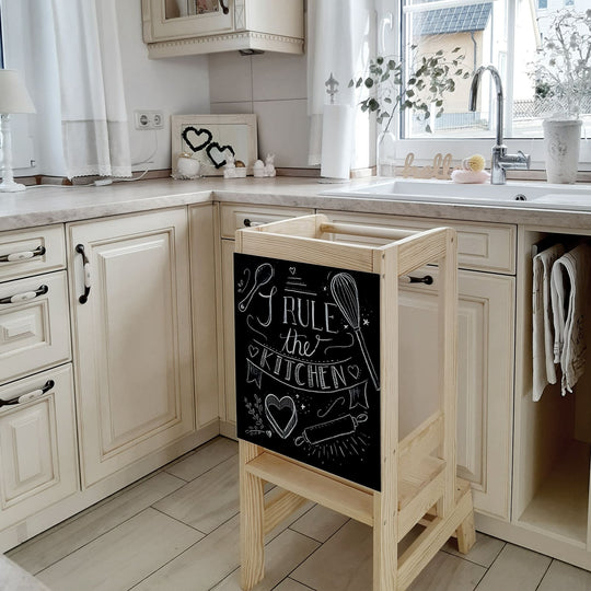 Kitchen Helper with Blackboard