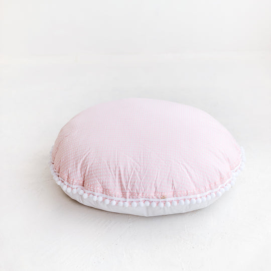 Groot Vloerkussen Rhombus Diamond Roze