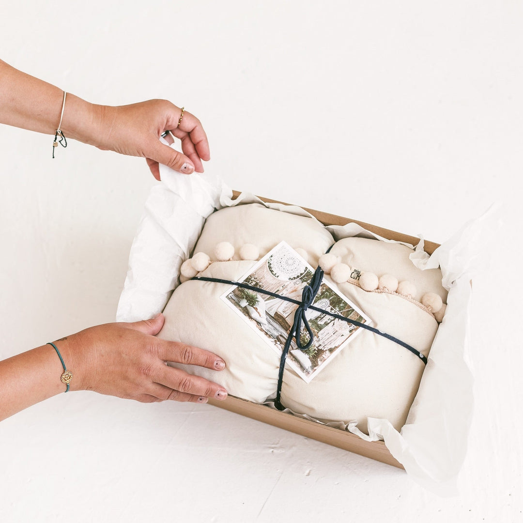 Kids Playmat With Pompom Border