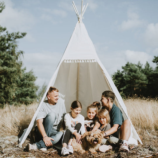 Outdoor Teepee Tent for Adults and Kids 2.38m Tall