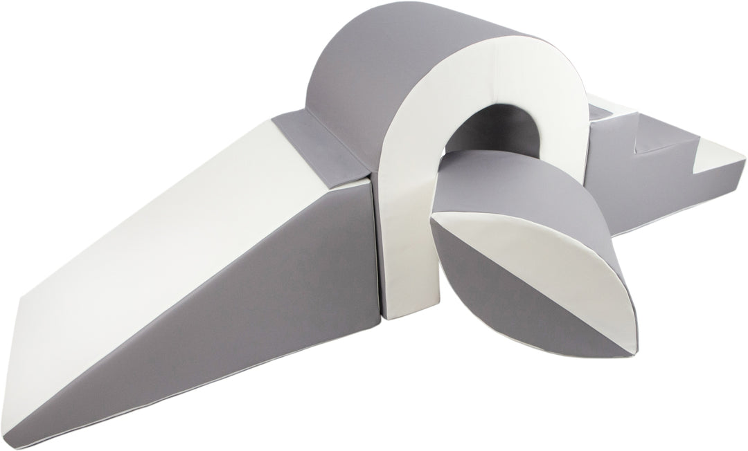 Soft Play Step & Slide Bridge & Balance Set