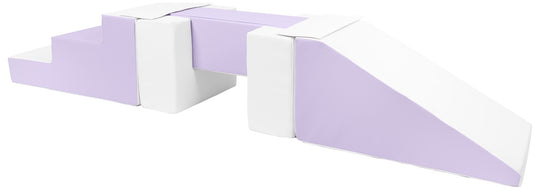 Soft play set 5 blocks Footbridge with Slide