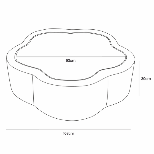 Aesthetic Ecru Flower – Foam Ball Pit