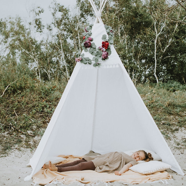 Outdoor Teepee Tent for Adults and Kids 2.38m Tall