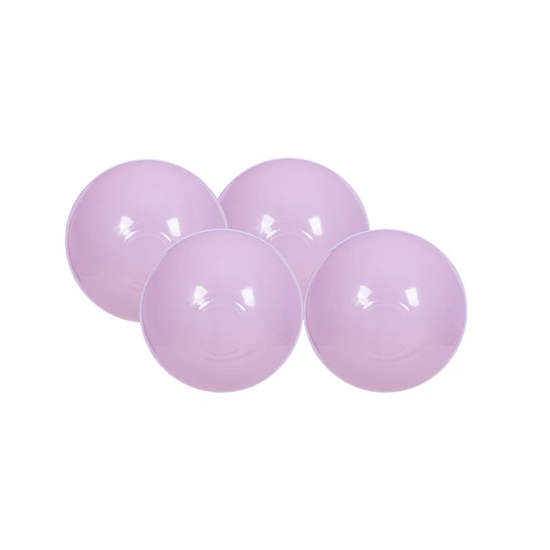 Soft Plastic Balls 7cm for the Ball Pit 50 pcs, Pink Pearl
