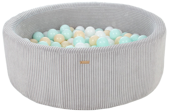 Ball pit + 200 balls, corduroy fabric