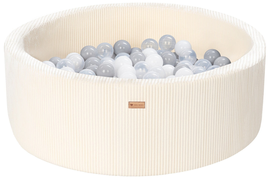 Ball pit + 200 balls, corduroy fabric