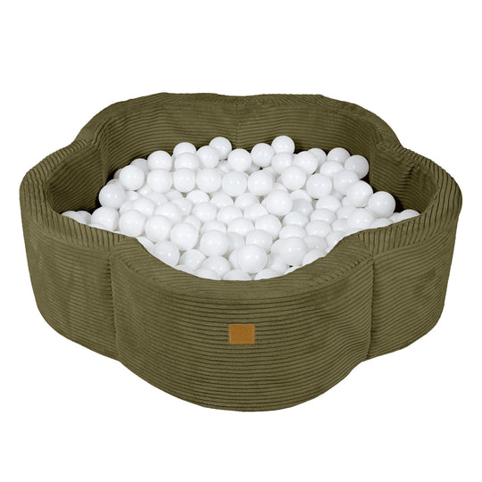 Aesthetic Khaki Flower Foam Ball Pit