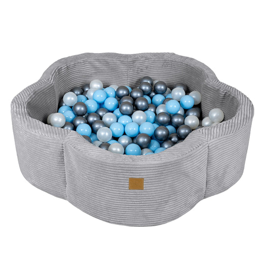 Aesthetic Gray Flower Foam Ball Pit