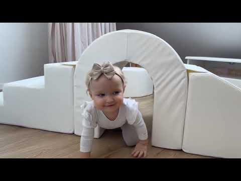 Soft Play Step & Slide Bridge & Balance Set